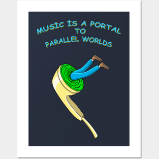 music portal Posters and Art